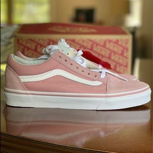 VANS OLD SKOOL SUEDE SKATE SHOE ZEPHYR /TRUE WHITE